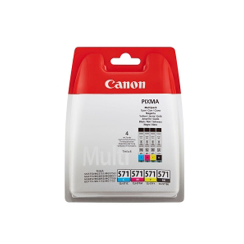 Tusz Canon CLI-571CMYK do Pixma MG-5750/6850/7750 | 4 x 7ml | CMYK+papier foto