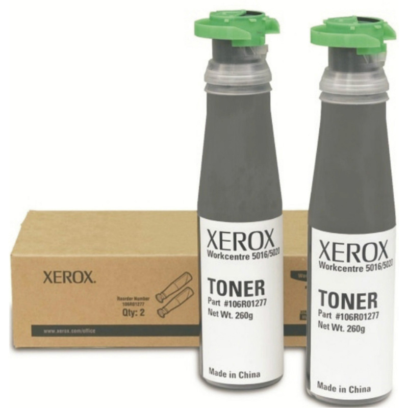 Toner Xerox  do WC-5016/5020  | 2 x 6 300 str. | black 