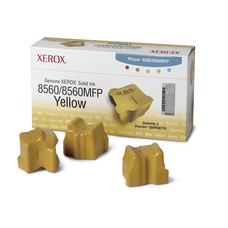 Kostki barwiące Xerox  do ColorQube 8560 | 3 000 str. | yellow