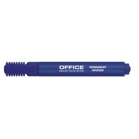 Marker permanentny OFFICE PRODUCTS, ścięty, 1-5mm (linia), niebieski 