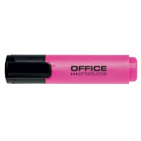 Zakreślacz OFFICE PRODUCTS, 2-5mm (linia), różowy 