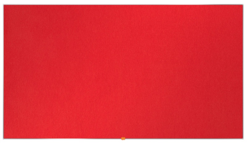 Tablica filcowa NOBO, 90x51cm, panoramiczna 40", czerwona 