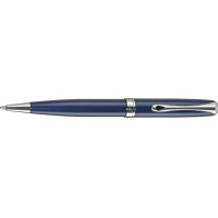 Długopis DIPLOMAT Excellence A2, ciemnoniebieski/srebrny 