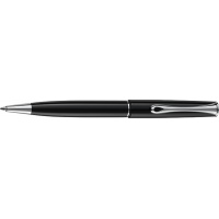 Długopis automatyczny DIPLOMAT Esteem, czarny/srebrny 
