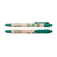 Długopis automatyczny ICO Green, brązowy 