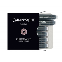 Naboje CARAN D'ACHE Chromatics Ultra Violet, 6szt., fioletowe