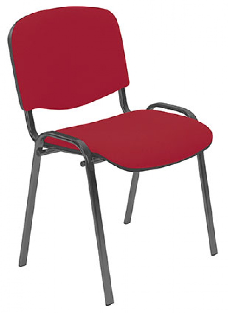 Krzesło konferencyjne OFFICE PRODUCTS Kos Premium, czerwone 