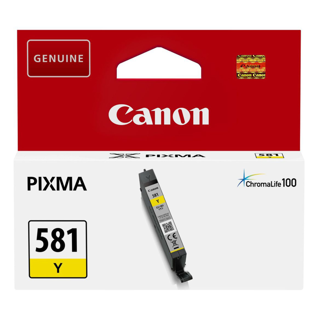 Tusz Canon CLI-581Ydo Pixma TR7550/TR8550/TS6150  | 5,6ml | yellow 