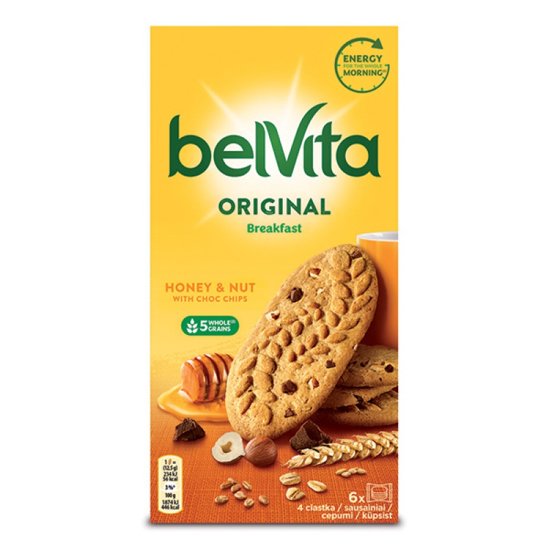 Ciastka BELVITA Honey&Nuts, 300 g 
