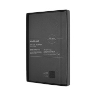Notes MOLESKINE Classic edycja limitowana, miękka oprawa skórzana L, 13x21 cm, w linie, czarny