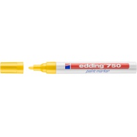 Marker olejowy e-750 EDDING, 2-4 mm, żółty 