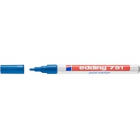 Marker olejowy e-751 EDDING, 1-2mm, niebieski