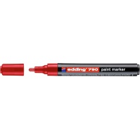 Marker olejowy e-790 EDDING, 2-3 mm, czerwony