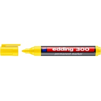 Marker permanentny e-300 EDDING, 1,5-3mm, żółty 