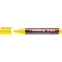 Marker permanentny e-330 EDDING, 1-5mm, żółty 