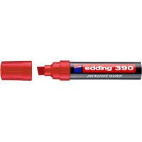 Marker permanentny e-390 EDDING, 4-12mm, czerwony