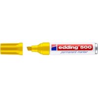 Marker permanentny e-500 EDDING, 2-7mm, żółty 