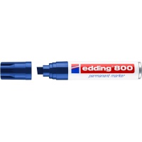 Marker permanentny e-800 EDDING, 4-12mm, niebieski