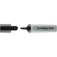 Zakreślacz e-345 EDDING, 2-5mm, szary