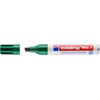 Marker permanentny no.1 EDDING, 1-5mm, zielony 