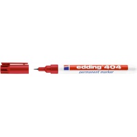 Marker permanentny e-404 EDDING, 0,75 mm, czerwony