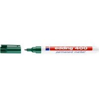 Marker permanentny e-400 EDDING, 1 mm, zielony