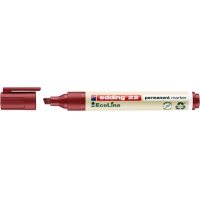 Marker permanentny e-22 EDDING ecoLine, 1-5 mm, czerwony