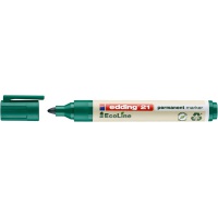Marker permanentny e-21 EDDING ecoLine, 1,5-3 mm, zielony