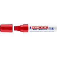 Marker kredowy e-4090 EDDING, 4-15 mm, czerwony