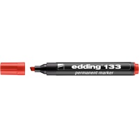 Marker permanentny e-133 EDDING, czerwony