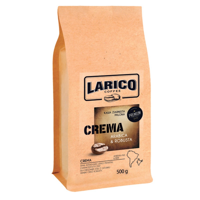 Kawa LARICO Crema, ziarnista, 500g