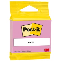 Karteczki samoprzylepne Post-it, 100 kart., różowe