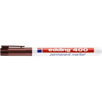 Marker permanentny e-400 EDDING, 1mm, brązowy