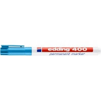 Marker permanentny e-400 EDDING, 1mm, błękitny 