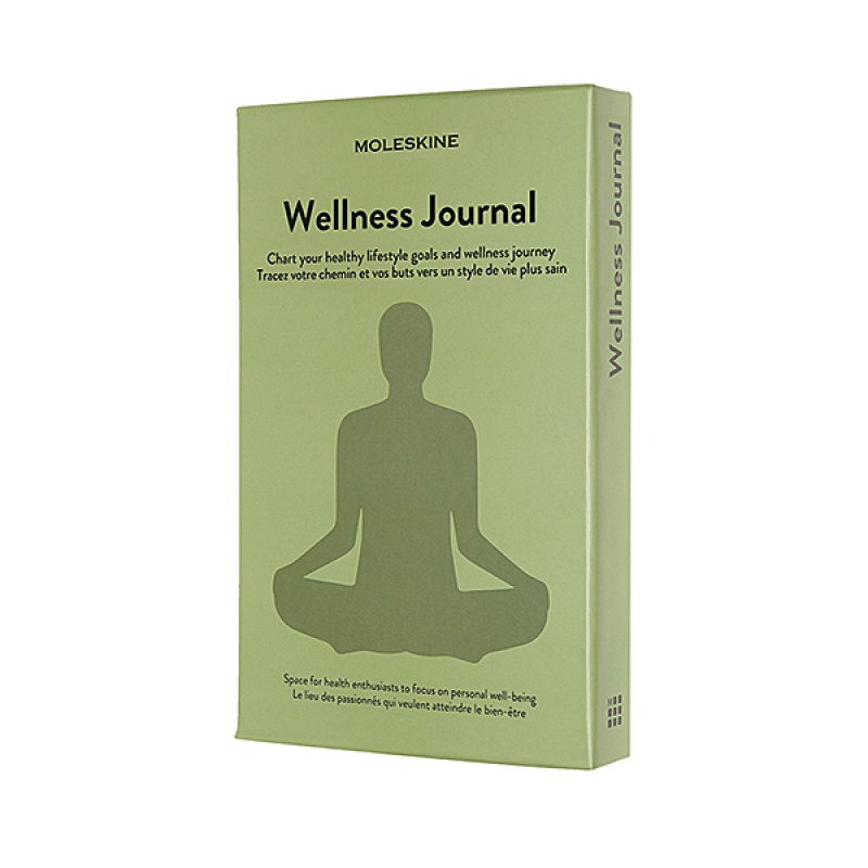 Notes MOLESKINE Passion Journal Wellness (13x21 cm), 400 stron, zielony
