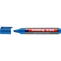 Marker permanentny e-330 EDDING, 1-5 mm, błękitny