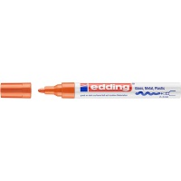 Marker olejowy połyskujący e-750 EDDING, 2-4 mm, pomarańczowy 