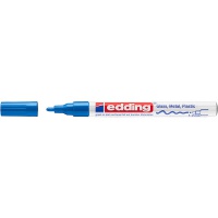 Marker olejowy połyskujący e-751 EDDING, 1-2 mm, niebieski 