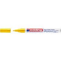 Marker olejowy połyskujący e-751 EDDING, 1-2 mm, żółty 