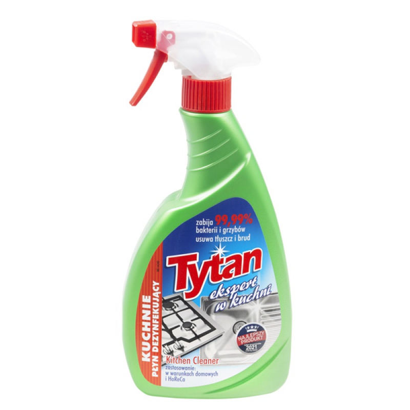 Płyn do mycia kuchni TYTAN, spray, 500 ml 
