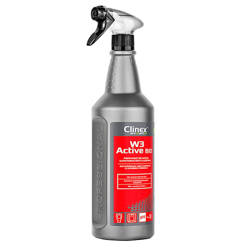 Preparat CLINEX W3 Active BIO 1L, do mycia sanitariatów i łazienek