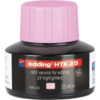 Stacja uzupełniająca E-HTK 25 do zakreślaczy EDDING, pastelowy różowy