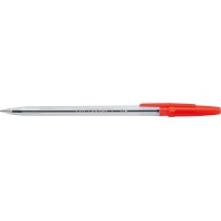 Długopis klasyczny Q-CONNECT, Sign Proof, nieblaknący, czerwony 