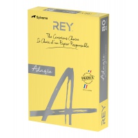 Papier ksero REY ADAGIO, A4, 80gsm, 58 żółty cytrynowy intense *RYADA080X411 R100 