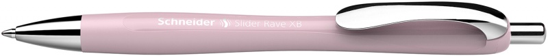 Długopis automatyczny SCHNEIDER Slider Rave, XB, 1szt., blister, mix kolorów 