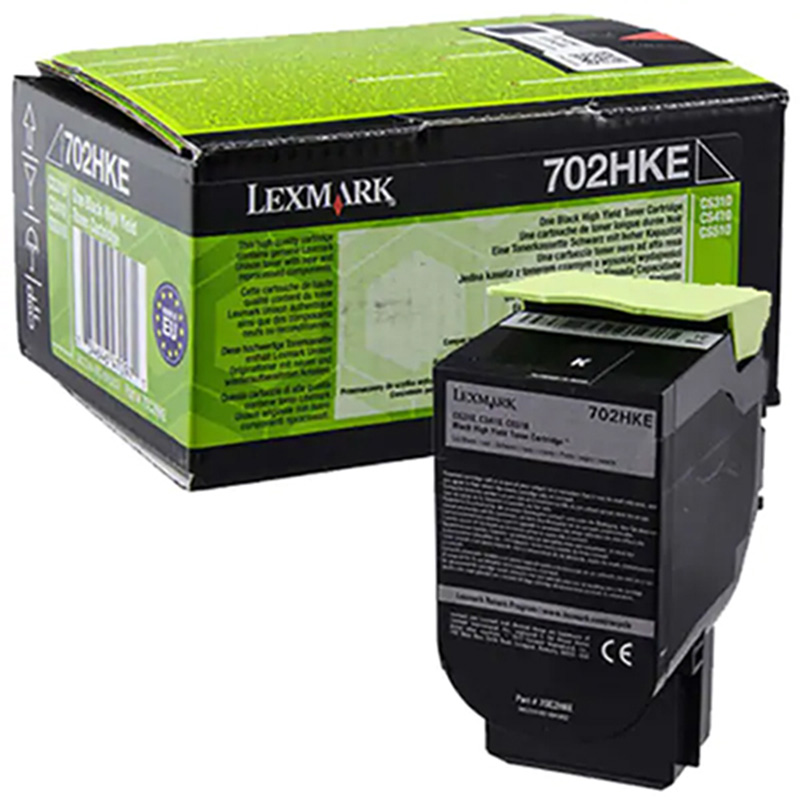 Kaseta z tonerem Lexmark 702HKE do CS-310/510 | korporacyjny | 4 000 str. |black