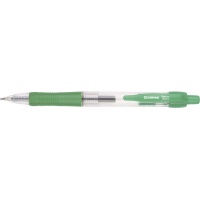 Długopis automatyczny żelowy DONAU z wodoodpornym tuszem 0,5mm, zielony 