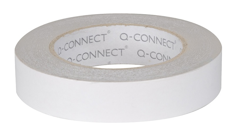 Taśma dwustronna montażowa Q-CONNECT, piankowa, 12mm, 3m, biała 