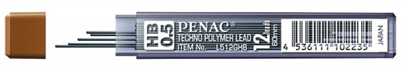 Grafity do ołówków PENAC 0,7mm, B