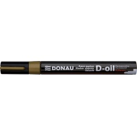 Marker olejowy DONAU D-Oil, okrągły, 2,8mm, złoty